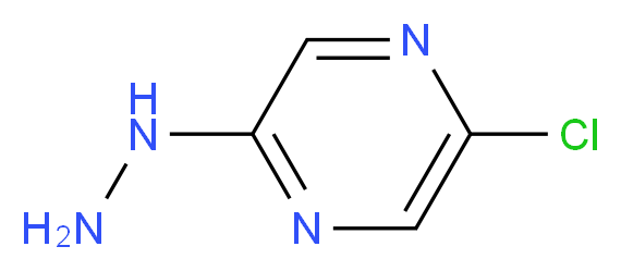 2-Chloro-5-hydrazinylpyrazine_Molecular_structure_CAS_299441-13-7)