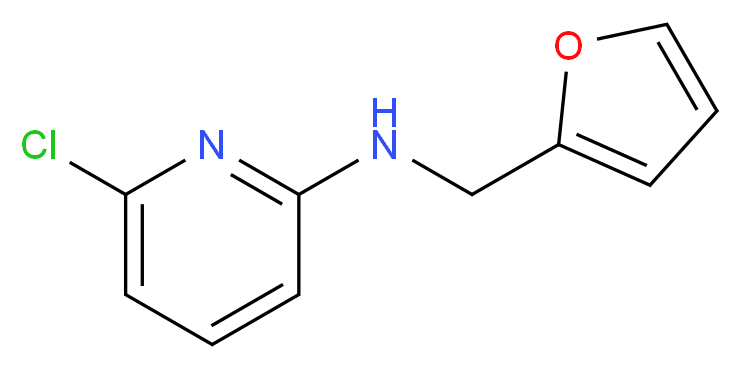N-(6-Chloro-2-pyridinyl)-N-(2-furylmethyl)amine_Molecular_structure_CAS_)