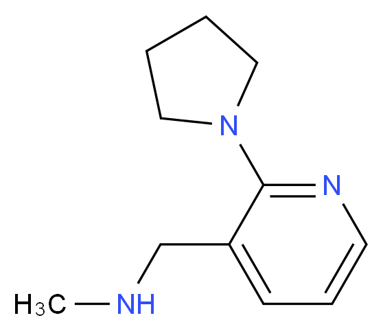 3-[(Methylamino)methyl]-2-(pyrrolidin-1-yl)pyridine 97%_Molecular_structure_CAS_857284-17-4)