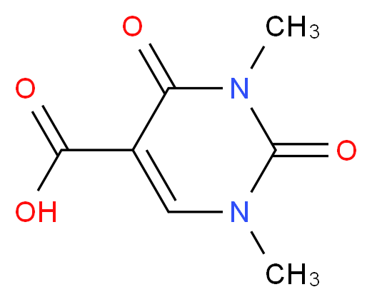 1,3-dimethyl-2,4-dioxo-1,2,3,4-tetrahydropyrimidine-5-carboxylic acid_Molecular_structure_CAS_4869-45-8)
