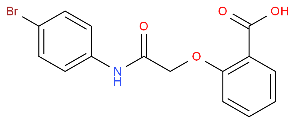 2-[(4-Bromo-phenylcarbamoyl)-methoxy]-benzoic acid_Molecular_structure_CAS_)