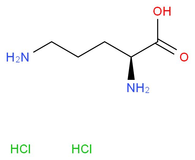 L-ORNITHINE DIHYDROCHLORIDE_Molecular_structure_CAS_6211-16-1)