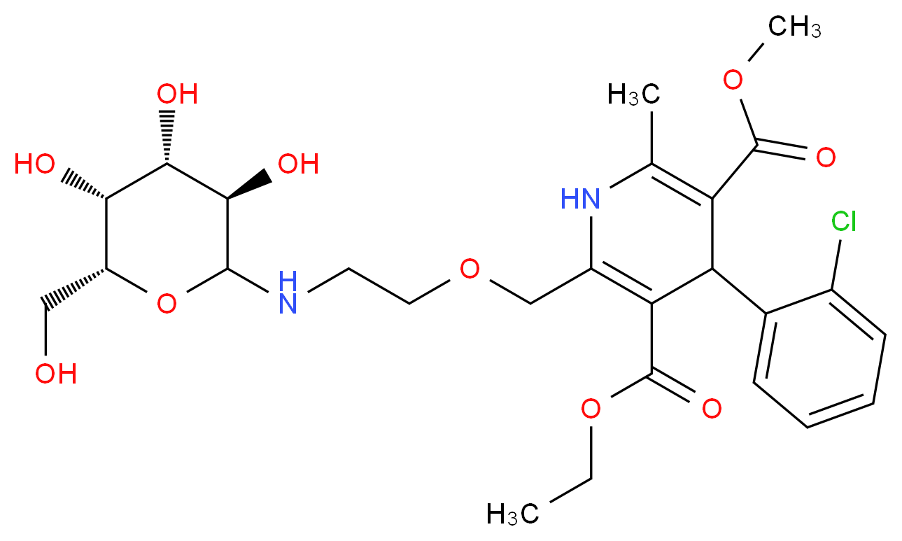 Amlodipine N-Galactopyranoside_Molecular_structure_CAS_)