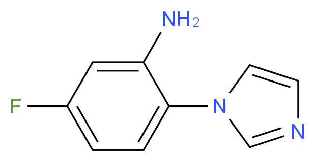 5-fluoro-2-(1H-imidazol-1-yl)aniline_Molecular_structure_CAS_251649-52-2)