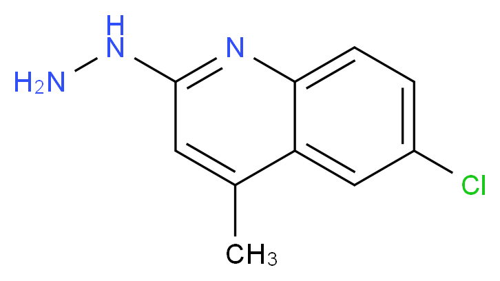 6-chloro-2-hydrazino-4-methylquinoline_Molecular_structure_CAS_21703-54-8)