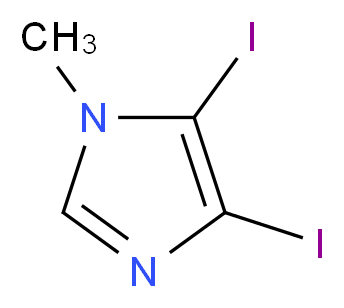 4,5-Diiodo-1-methyl-1H-imidazole_Molecular_structure_CAS_)