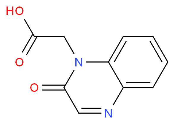 (2-oxoquinoxalin-1(2H)-yl)acetic acid_Molecular_structure_CAS_63642-41-1)