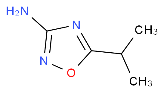 5-(propan-2-yl)-1,2,4-oxadiazol-3-amine_Molecular_structure_CAS_)