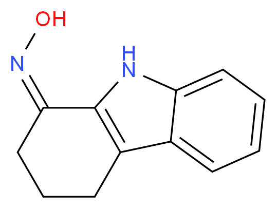 (Z)-2,3,4,9-tetrahydro-1H-carbazol-1-one oxime_Molecular_structure_CAS_)