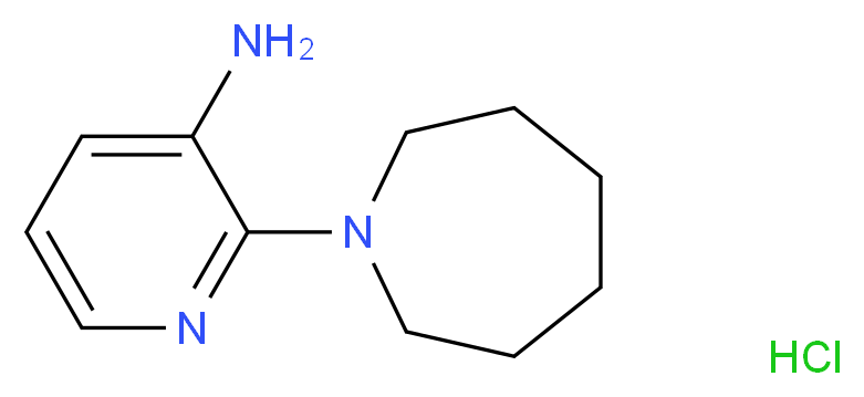 2-(azepan-1-yl)pyridin-3-amine hydrochloride_Molecular_structure_CAS_)