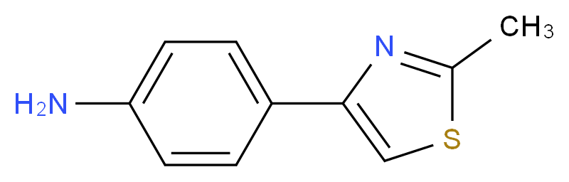 4-(2-Methyl-thiazol-4-yl)-phenylamine_Molecular_structure_CAS_25021-49-2)