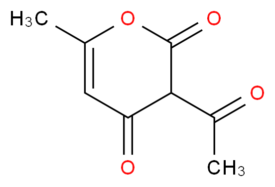 3-Acetyl-6-methyl-2H-pyran-2,4(3H)-dione_Molecular_structure_CAS_520-45-6)