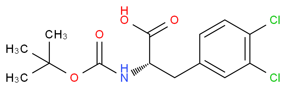 Boc-Phe(3,4-Cl2)-OH_Molecular_structure_CAS_80741-39-5)