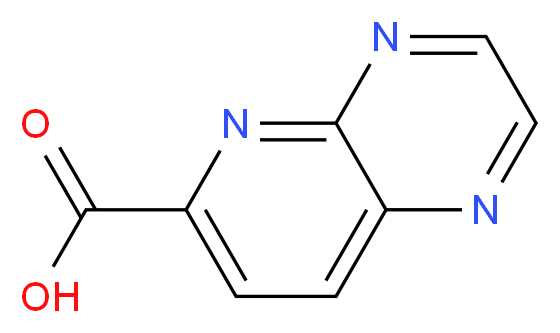 Pyrido[2,3-b]pyrazine-6-carboxylic acid_Molecular_structure_CAS_)