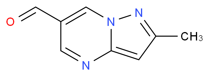 2-methylpyrazolo[1,5-a]pyrimidine-6-carbaldehyde_Molecular_structure_CAS_)