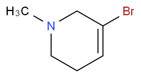 3-Bromo-1-methyl-1,2,5,6-tetrahydropyridine_Molecular_structure_CAS_365261-27-4)