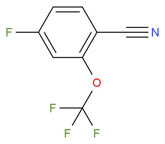 4-Fluoro-2-(trifluoromethoxy)benzonitrile_Molecular_structure_CAS_)