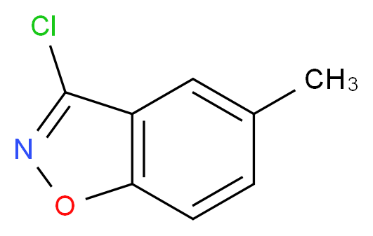3-Chloro-5-methylbenzo[d]isoxazole_Molecular_structure_CAS_196708-35-7)