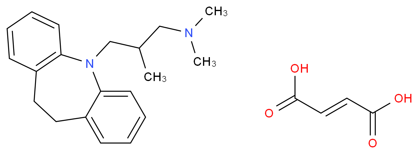 Trimipramine maleate salt_Molecular_structure_CAS_521-78-8)