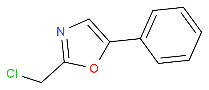 2-(chloromethyl)-5-phenyl-1,3-oxazole_Molecular_structure_CAS_64640-13-7)