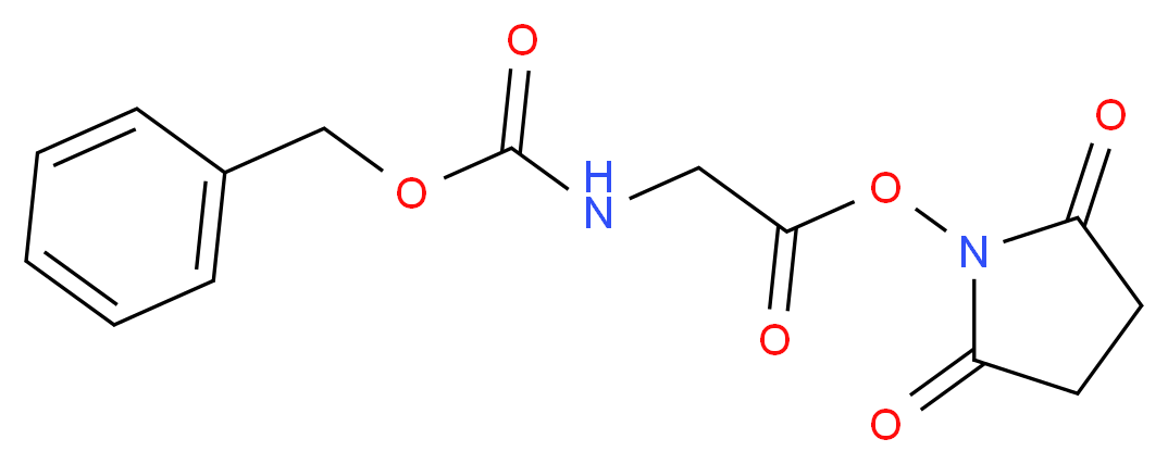 2,5-Dioxopyrrolidin-1-yl 2-(((benzyloxy)carbonyl)amino)acetate_Molecular_structure_CAS_2899-60-7)