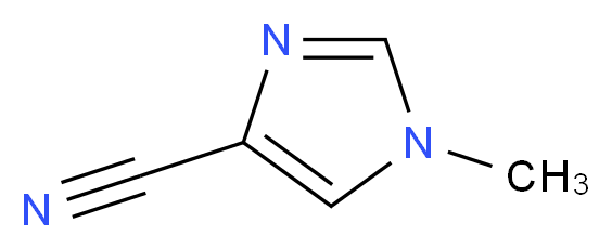 1-Methyl-1H-imidazole-4-carbonitrile 97%_Molecular_structure_CAS_66121-69-5)