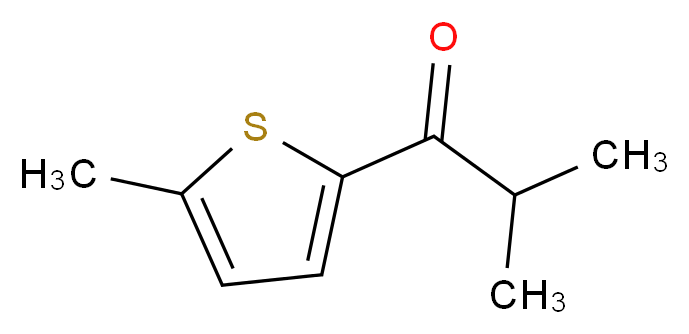 2-methyl-1-(5-methyl-2-thienyl)-1-propanone_Molecular_structure_CAS_94199-67-4)