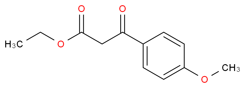 Ethyl 3-(4-methoxyphenyl)-3-oxopropionate_Molecular_structure_CAS_2881-83-6)