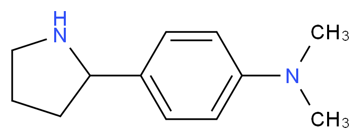 DIMETHYL-(4-PYRROLIDIN-2-YL-PHENYL)-AMINE_Molecular_structure_CAS_298690-88-7)