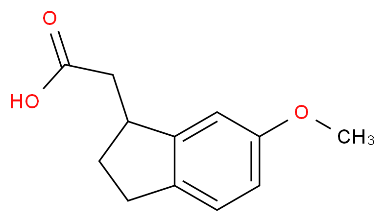 2,3-DIHYDRO-6-METHOXY-1H-INDENE-1-ACETIC ACID_Molecular_structure_CAS_62956-64-3)