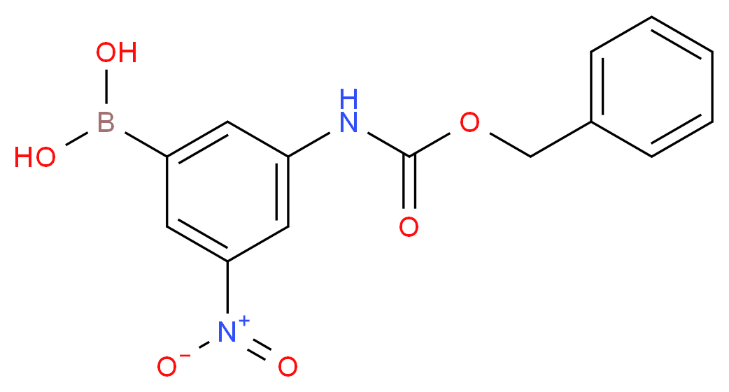 3-Benzyloxycarbonylamino-5-nitrobenzeneboronic acid_Molecular_structure_CAS_874219-56-4)