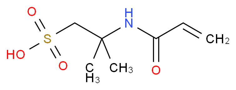 2-Acrylamido-2-methylpropanesulfonic acid_Molecular_structure_CAS_15214-89-8)