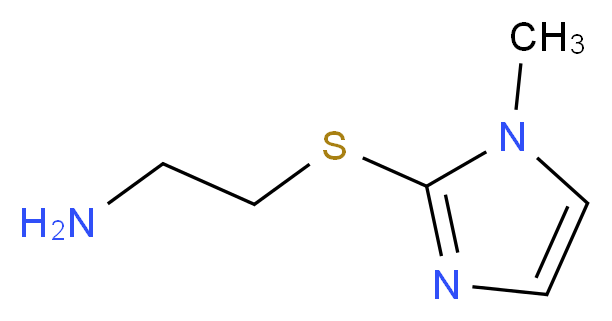 2-[(1-methyl-1H-imidazol-2-yl)thio]ethanamine_Molecular_structure_CAS_142313-55-1)