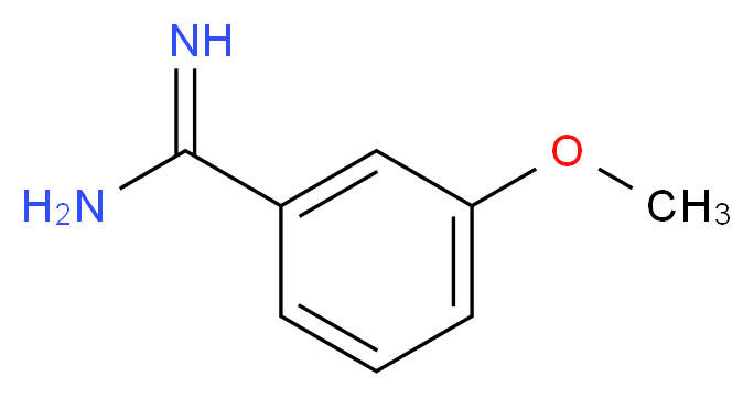 3-Methoxy-benzamidine_Molecular_structure_CAS_25412-66-2)
