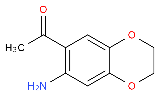 1-(7-Amino-2,3-dihydro-benzo[1,4]dioxin-6-yl)-ethanone_Molecular_structure_CAS_164526-13-0)