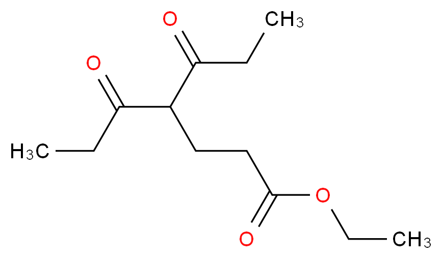 ethyl 5-oxo-4-propanoylheptanoate_Molecular_structure_CAS_)