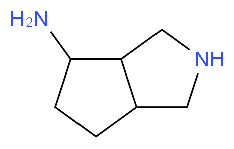 octahydrocyclopenta[c]pyrrol-4-amine_Molecular_structure_CAS_)