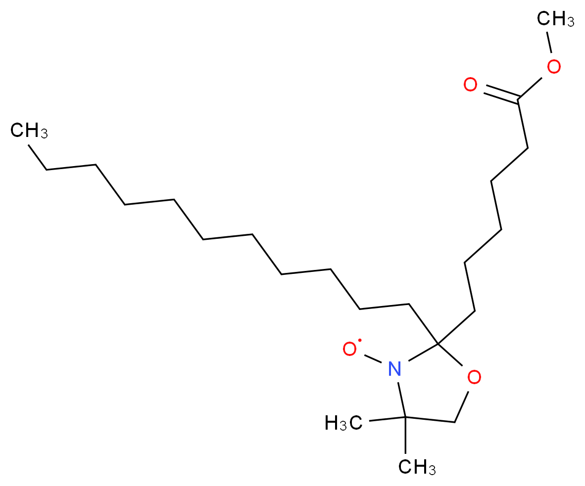 Methyl 7-DOXYL-stearate, free radical_Molecular_structure_CAS_108321-38-6)