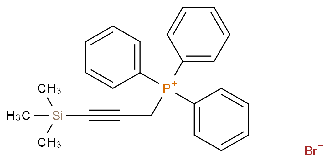(3-Trimethylsilyl-2-propynyl)triphenylphosphonium bromide_Molecular_structure_CAS_42134-49-6)