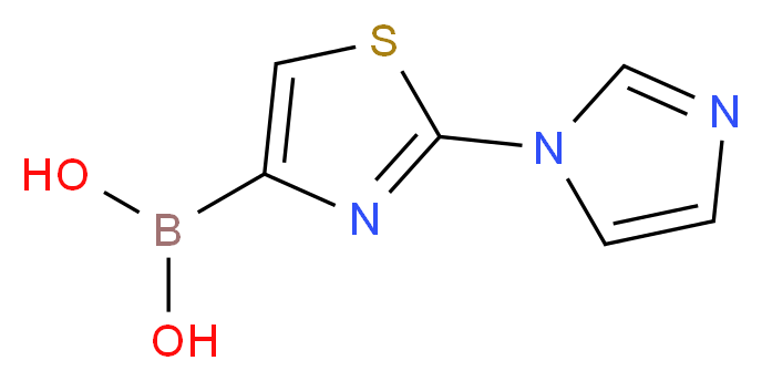 2-(IMIDAZOL-1-YL)THIAZOLE-4-BORONIC ACID_Molecular_structure_CAS_1310384-40-7)