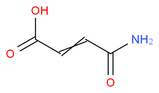 4-Amino-4-oxobut-2-enoic acid_Molecular_structure_CAS_557-24-4)