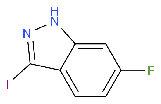 6-Fluoro-3-iodo-1H-indazole_Molecular_structure_CAS_885522-07-6)