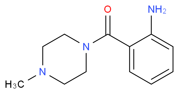 (2-Aminophenyl)(4-methyl-1-piperazinyl)methanone_Molecular_structure_CAS_)
