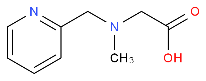 N-methyl-N-(pyridin-2-ylmethyl)glycine_Molecular_structure_CAS_669083-52-7)