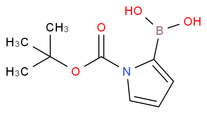 [1-(tert-butoxycarbonyl)-1H-pyrrol-2-yl]boronic acid_Molecular_structure_CAS_135884-31-0)