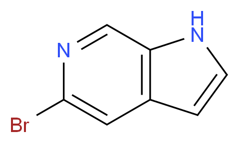 5-Bromo-1H-pyrrolo[2,3-c]pyridine_Molecular_structure_CAS_1215387-58-8)