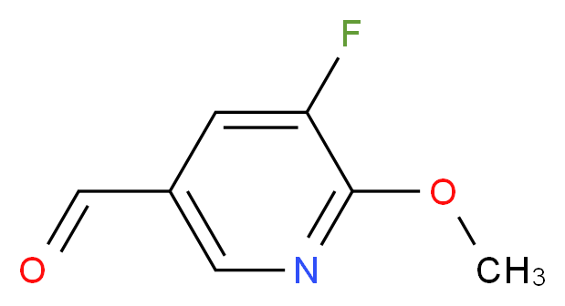 3-FLUORO-5-FORMYL-2-METHOXYPYRIDINE_Molecular_structure_CAS_884494-73-9)