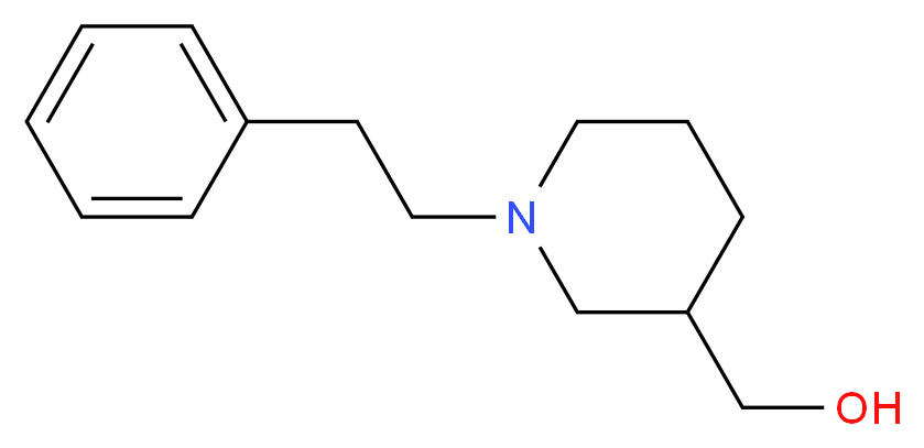 [1-(2-Phenylethyl)piperidin-3-yl]methanol_Molecular_structure_CAS_92322-05-9)