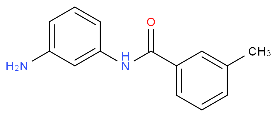 N-(3-Aminophenyl)-3-methylbenzamide_Molecular_structure_CAS_)