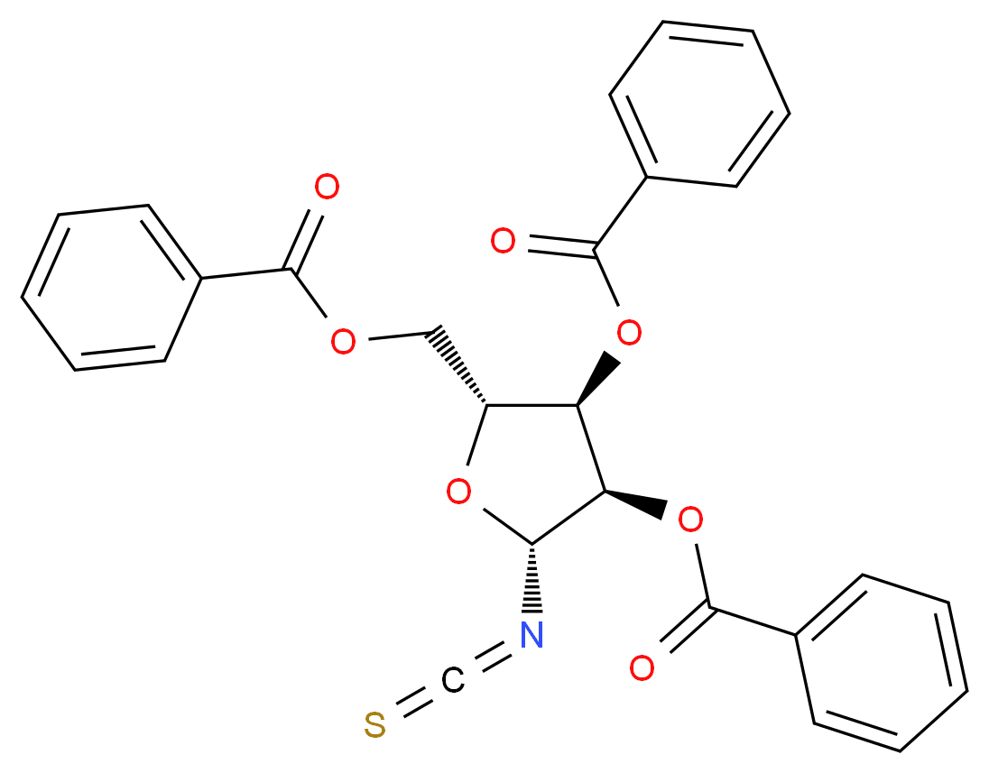 2,3,5-Tri-O-benzoyl-β-D-ribofuranosyl isothiocyanate_Molecular_structure_CAS_58214-53-2)